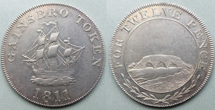 Gainsborough anonomous 1811 shilling